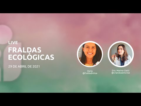 , title : '🔴 Live: Fraldas ecológicas | Dra. Marina Giatti e Darla (Fraldadinhos)'