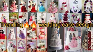 100+Trending wedding cake design #wedding #weddingcake #anniversarycakedesign #engagementcake