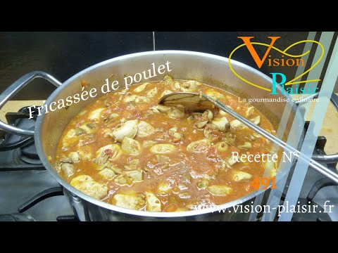 Comment réaliser une fricassée de poulet