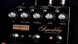 Empress Superdelay Digital Delay Pedal - What To Know Empress Superdelay Digital Delay Pedal - What To Know
