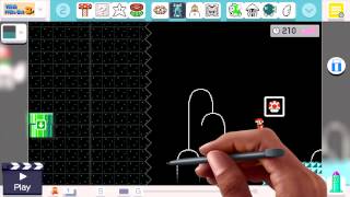 Super Mario Maker - Level Creator Gameplay (Direct Feed - E3 2015)