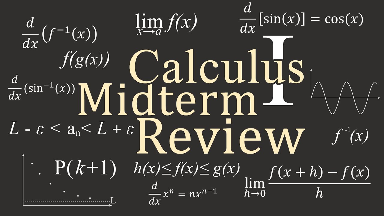 Calculus I: Midterm Review!