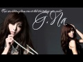 [Vietsub] I'll back off so you can live better - G.Na ft ...