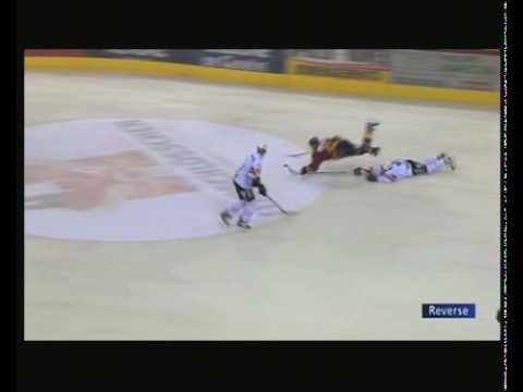 Assist de l'année de Thomas Déruns game 7 vs Fribourg