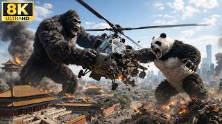 King Kong vs Giant Panda Man: An Unexpected Clash That Destroys City Beijing | King Kong Full Movie