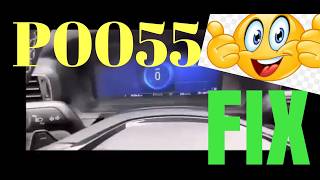 HOW TO FIX ANY CAR WITH A P0055 oxygen‑sensor heater on Bank 1....   ERROR CODE- Fast and easy