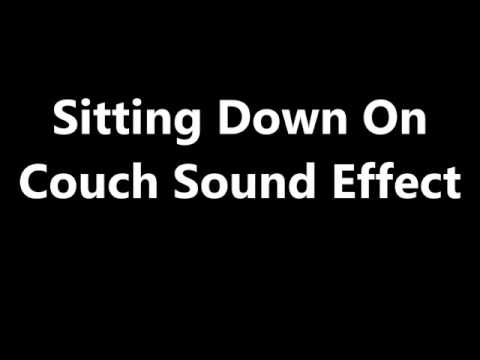 Sitting Down On Couch Sound Effect
