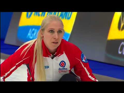 2018 Scotties Tournament of Hearts - Englot (CAN) vs. Van Osch (BC) - Draw1