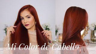 Mi cabello rojo cobrizo - Cómo me lo pinto en casa | Celhelíz