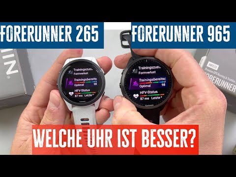 Garmin Forerunner 965 vs. Forerunner 265: Welche Uhr ist besser?