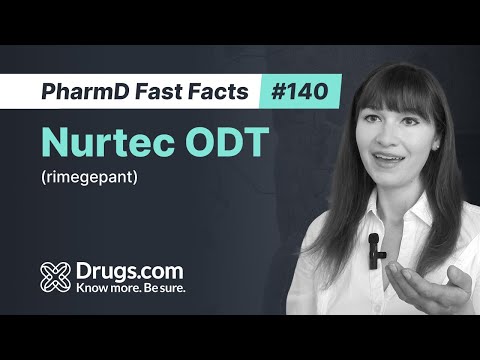 Nurtec ODT (rimegepant): Uses, How It Works, and Common Side Effects | Drugs.com