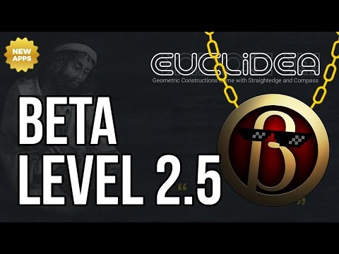 Euclidea Walkthrough - Beta Level 2.5 - Cut Rectangle