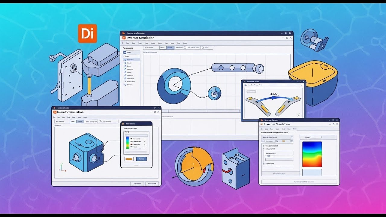 How to Show Convergence Plot in Stress Analysis | Autodesk Inventor Simulation Tutorial