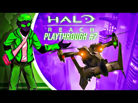 Halo Reach Ep.7 - Battle for New Alexandria's Skies! 🌆