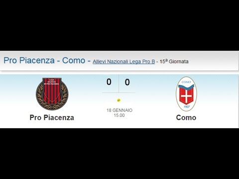 ALLIEVI NAZIONALI LEGA PRO 2014-2015 Pro Piacenza - Como