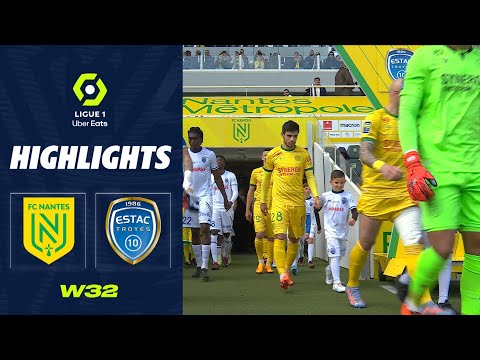 FC NANTES - ESTAC TROYES (2 - 2) - Highlights - (FCN - ESTAC) / 2022-2023