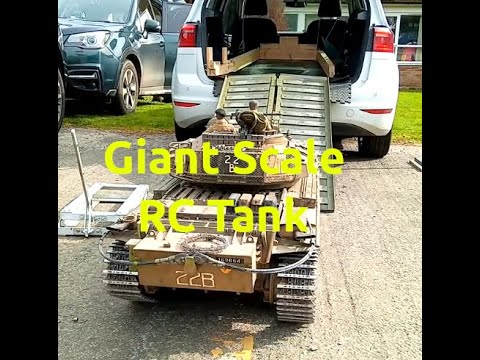 Giant 1:6th Scale RC Centurion Tank - Yeovil Model Show UK 2022