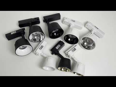 Миниатюра изображения товара Трековый светильник Novotech Port 358708 (белый/золото)