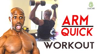 EFFECTIVE ARMS WORKOUT (Only Dumbbell) | Quick Arms Workout (Gym Only)