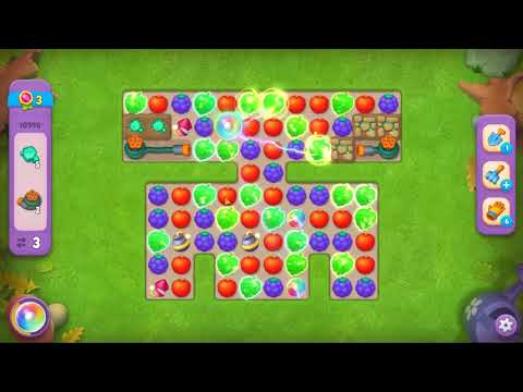 Gardenscapes level 10998 No Boosters Gameplay
