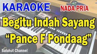 Download lagu BEGITU INDAH SAYANG ll KARAOKE PANCE ll MERIAM BELINA ll CIPT  PANCE F PONDAAG ll NADA PRIA E=DO mp3