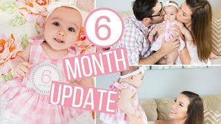 GETTING SHAMED FOR USING FORMULA & MILESTONES! | Annabelle's 6 Month Update | Hayley Paige