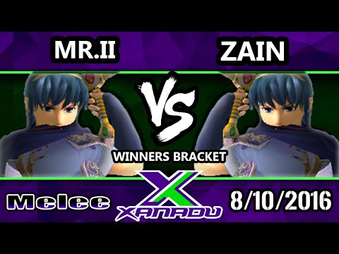 S@X 162 - Mr.ii (Marth, Mario) Vs. Zain (Marth) SSBM Tournament - Smash Melee