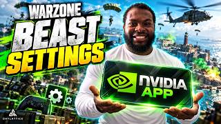 These Warzone PC Settings Made Me a BEAST! 🔥 NVIDIA + In-Game Graphics