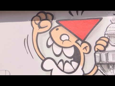 Graffiti-fittie voor bekerfinale