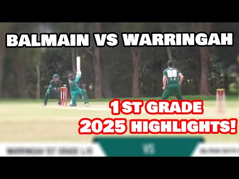 Balmain vs Warringah 2025 Round 1 Highlights! | Sydney Shires 1st Grade