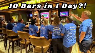 We Tried 10 BARS in One Day! 🍹 | Disney Fantasy Transatlantic Cruise Day 8