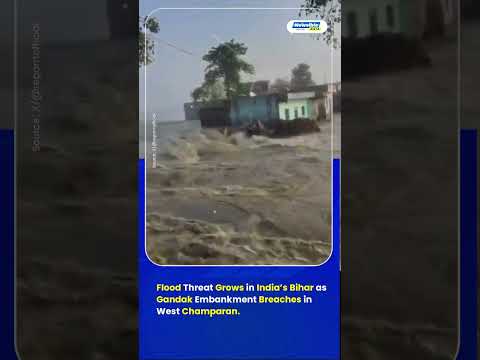 Bihar Flood: Gandak River Rises, Villages Face New Threat