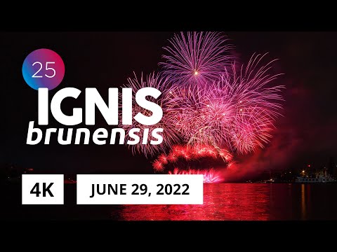 4K IGNIS BRUNENSIS 29.06.2022 | ohňostroj - fireworks CRO | Brno - přehrada - lake | OFFICIAL VIDEO