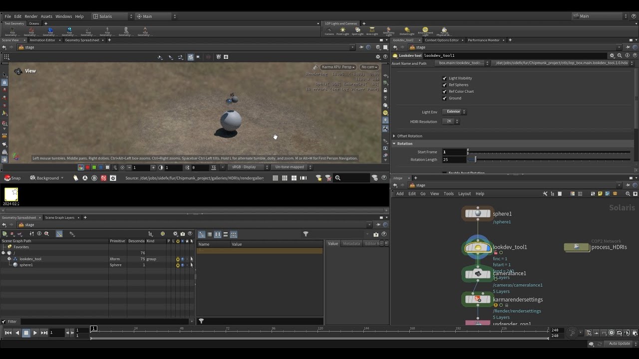 Houdini Fur Lookdev | Getting Started