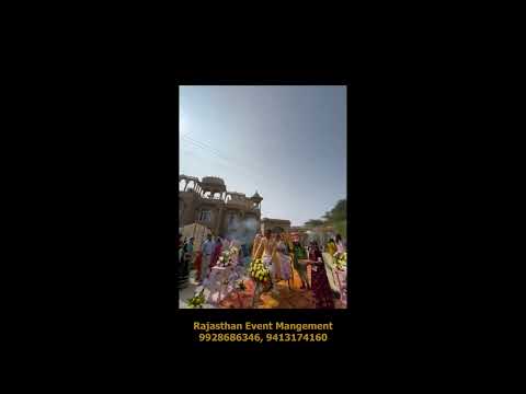 Bride Groom Entry on Cycle Rickshaw,Big Puppet Dances,Phoolon ki Holi – Wedding & Destination Event Entertainment Kumbhalgarh Rajasthan