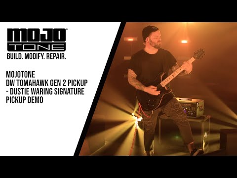 Mojotone DW Tomahawk Gen 2 Pickup Demo - Dustie Waring Signature Pickup