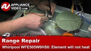 Whirlpool Stove Repair - Rear Surface Element Will Not Heat