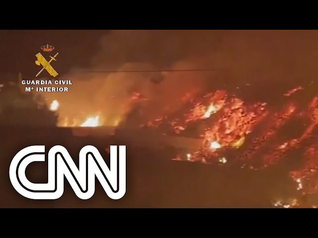 Vulcão nas Ilhas Canárias chega ao 5º dia de erupção | CNN 360