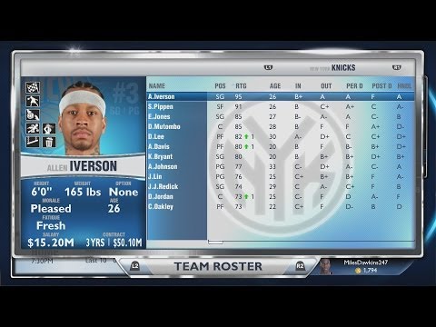 NBA 2K14 MY GM/SEASON: LEGEND FANTASY DRAFT: EP1