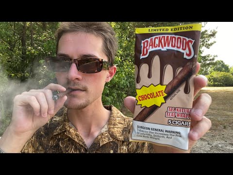Smoking a CHOCOLATE Backwoods Cigarillo - Review