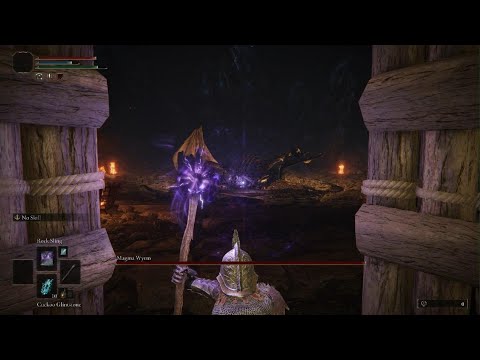 ELDEN RING GUIDE : How To Get Moonveil Sword EASY , Cheese Magma Wyrm