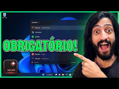 Instalei o Raycast no Windows e não consigo mais viver sem ele