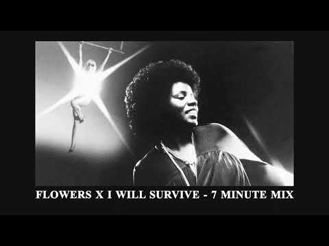 Flowers X I Will Survive, but both of them are singing - Miley Cyrus, Gloria Gaynor - Mashup