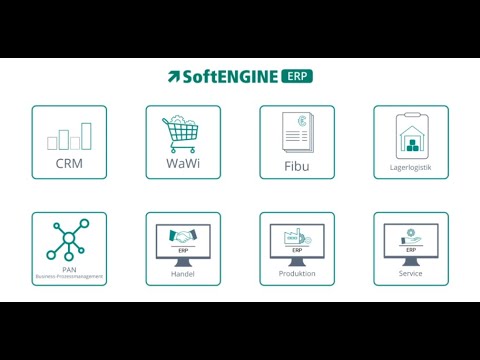 Erreichen Sie Ihre Unternehmensziele mit SoftENGINE ERP
