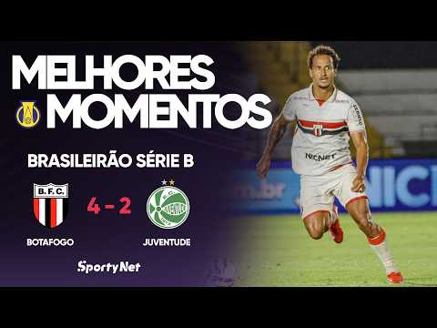 Gols e melhores lances de Botafogo-SP x Juventude-RS
