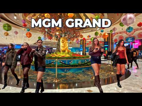 MGM Grand Las Vegas Walk - February 2026 - Las Vegas Strip