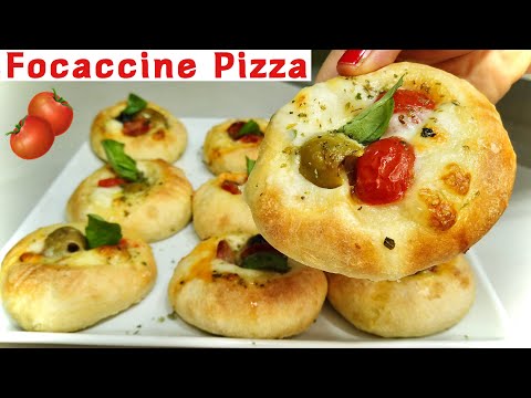 FOCACCINE PIZZA SOFFICISSIME facili e morbidissime  VERY SOFT SCONES PIZZA