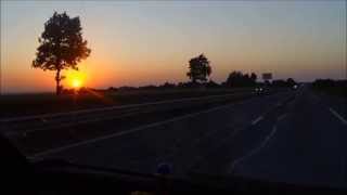 preview picture of video 'Roadtrip 2013 Drive at Sunset in The Falaise Pocket Normandy France'