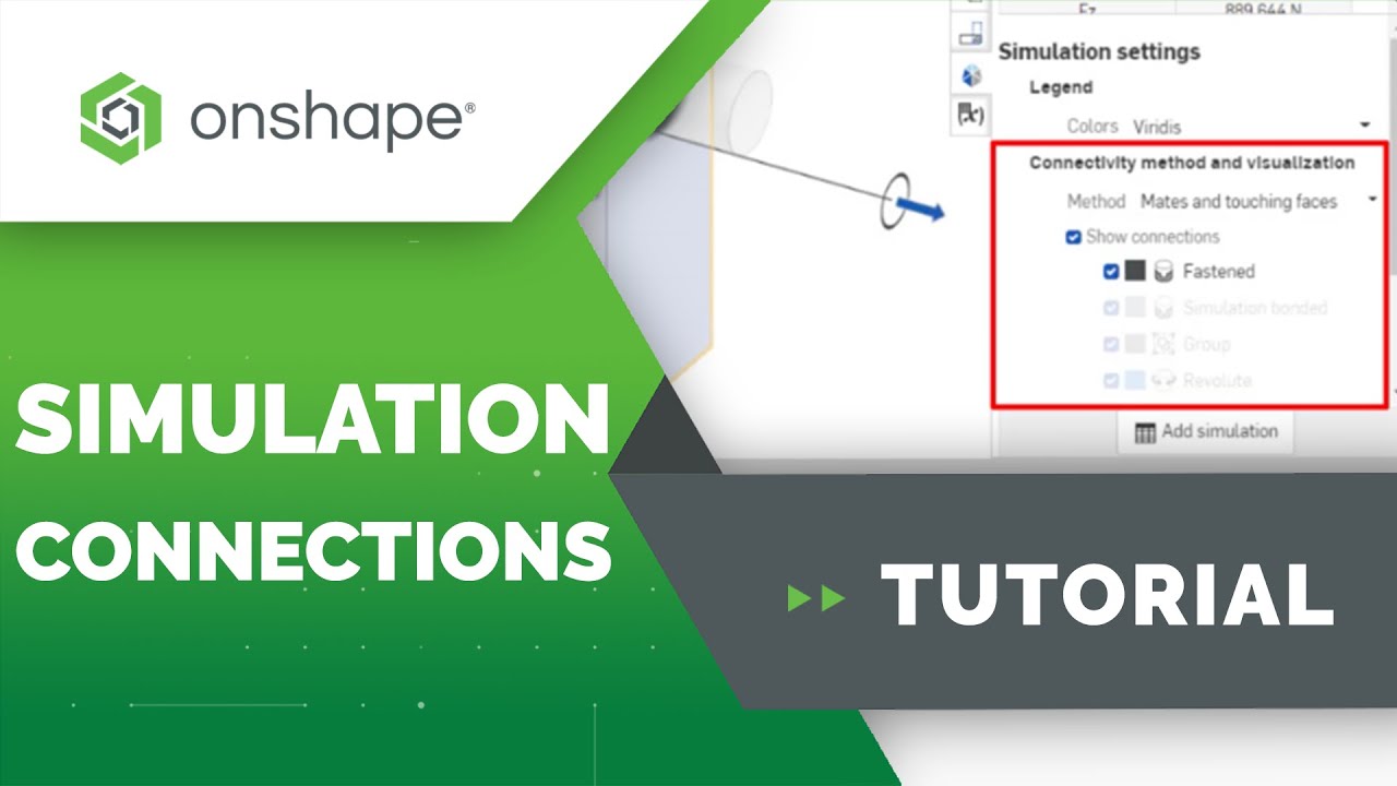 Onshape Simulation Connections