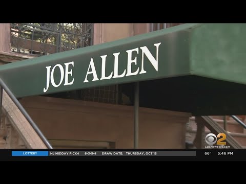 Iconic Joe Allen Restaurant Reopens In Theater District